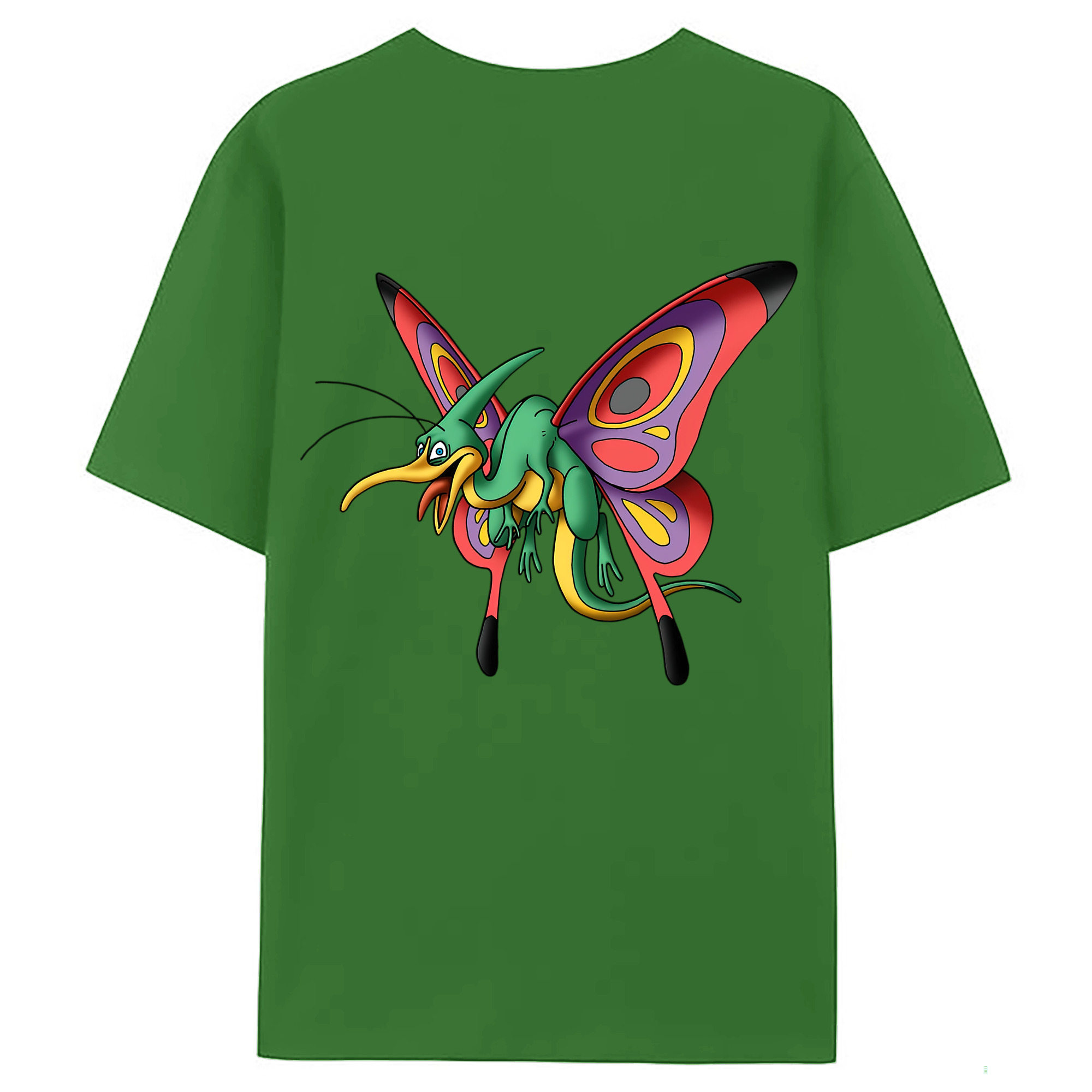 （画像用） ドラゴンクエスト Doragon Kuesuto Dragon Quest レディース半袖Tシャツ(バックプリント)